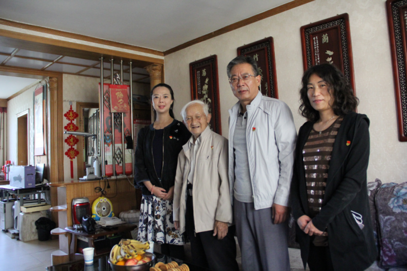 中共青海省第三建筑工程有限公司支部委員會開展“走訪慰問暖人心，紅色精神永傳承”活動